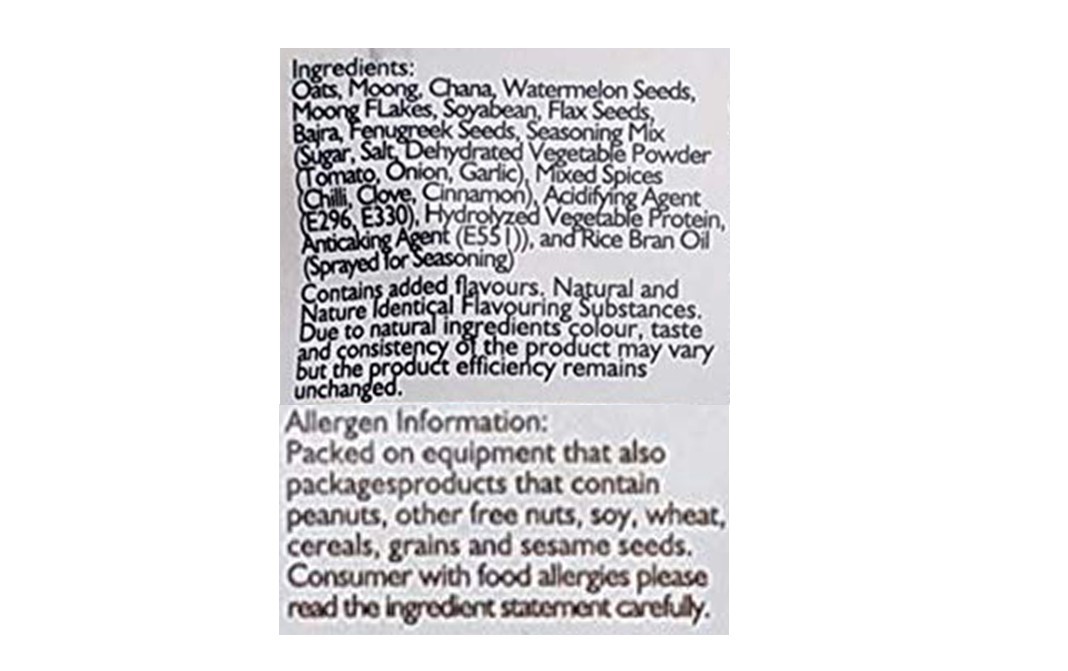 Smackys Roasted Oats Mixture    Pack  127 grams